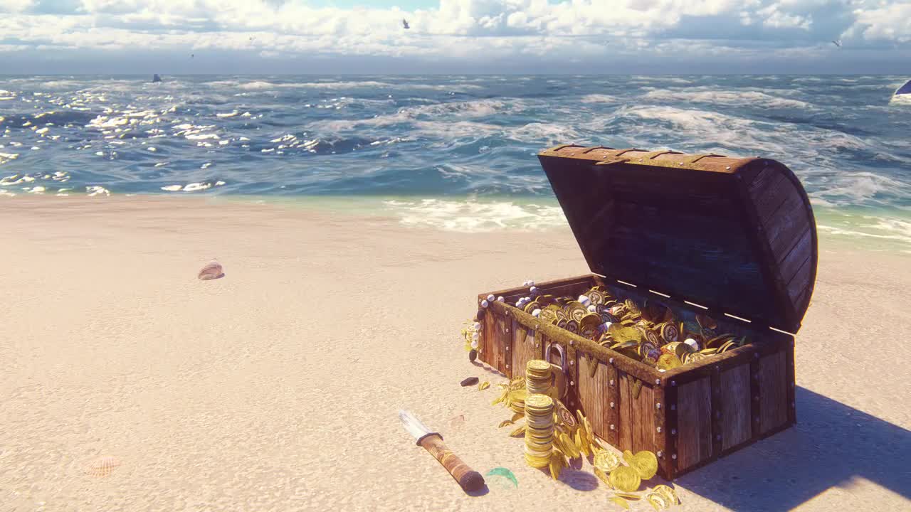 Treasure Chest - Stock Motion Graphics | Motion Array