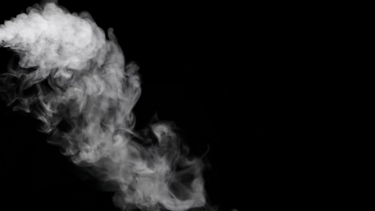 Smoke Billows Out Stock Video Motion Array