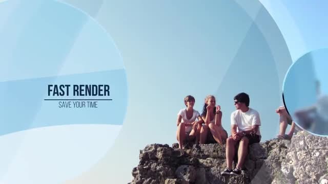 Inspired Circles Slides: After Effects Templates