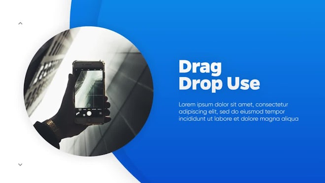 Modern Presentation - Technology Circle Freebies template preview