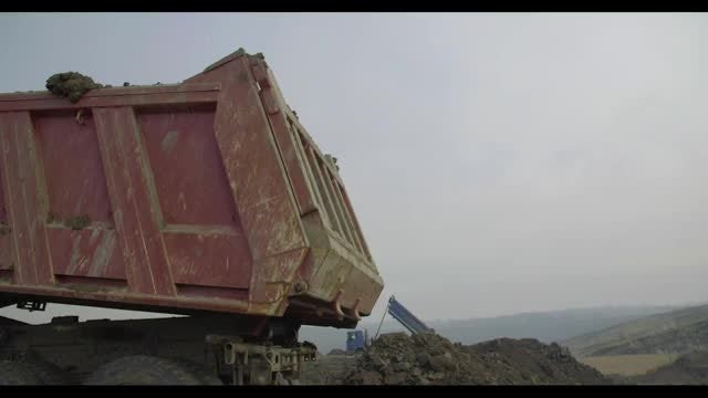 Unloading Dirt: Stock Video