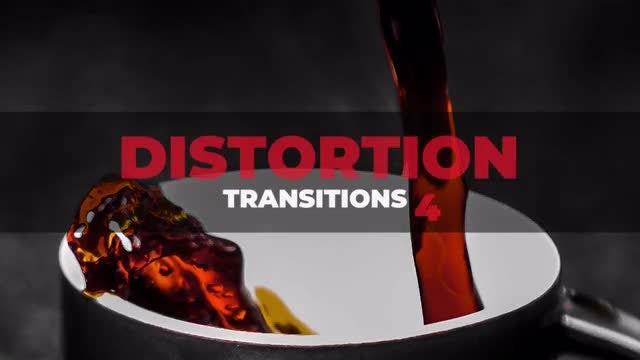 Distortion Transitions 4: After Effects Presets