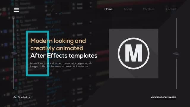 Poster Logo Reveal 2: After Effects Templates