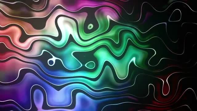Waving Art Backgrounds: Stock Motion Graphics