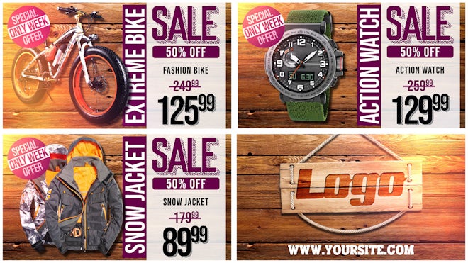 Extreme Sale Freebies template preview