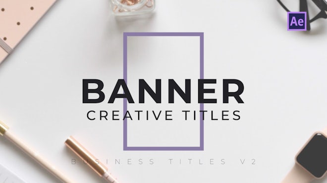 Business Titles V2 Freebies template preview
