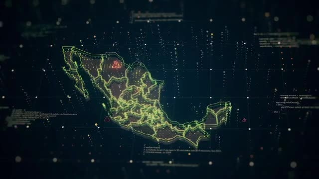 Maps Of Mexico: Stock Motion Graphics