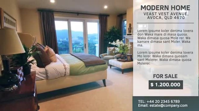 Real Estate Promo Final Cut Pro Templates Motion Array