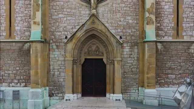 Ancient Catherdral: Stock Video