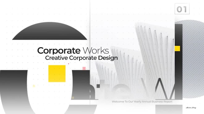 Minimal Corporate Opener Freebies template preview