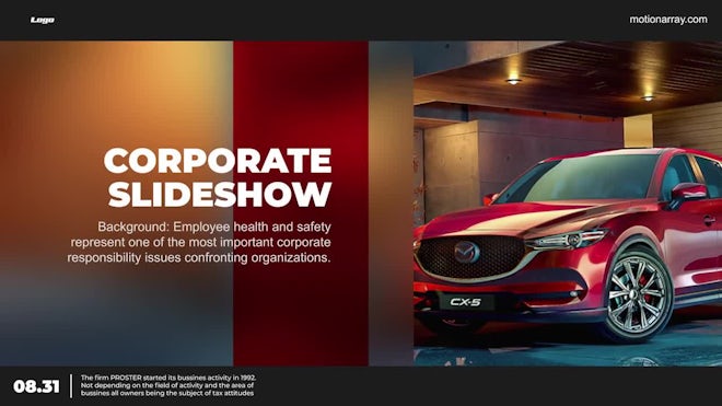 Corporate Slidehow Freebies template preview