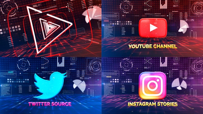 Technology Logo Outline Freebies template preview