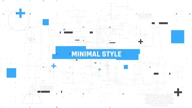 Minimalistic Titles Freebies template preview