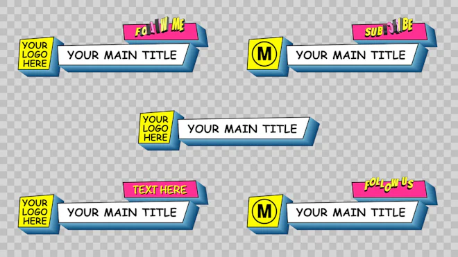 Cutscene Text Box Stock Motion Graphics CapCut Effects | Motion Array