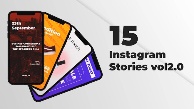 Instagram Stories Collection Vol2.0 Freebies template preview