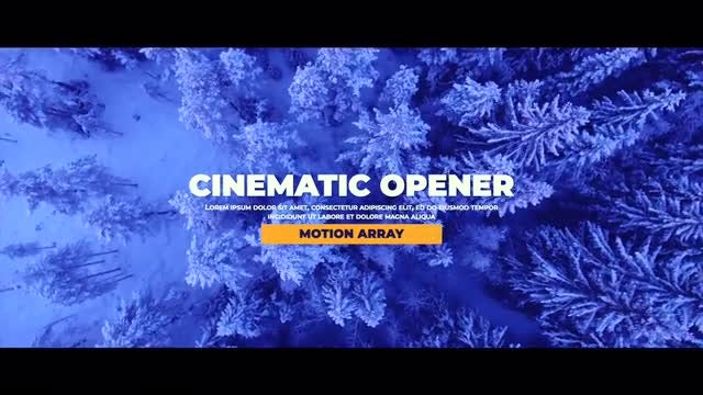 Cinematic Opener Final Cut Pro Templates Motion Array