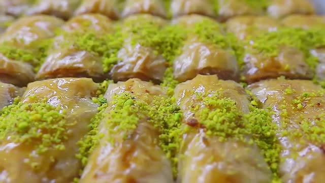 Baklava: Stock Video