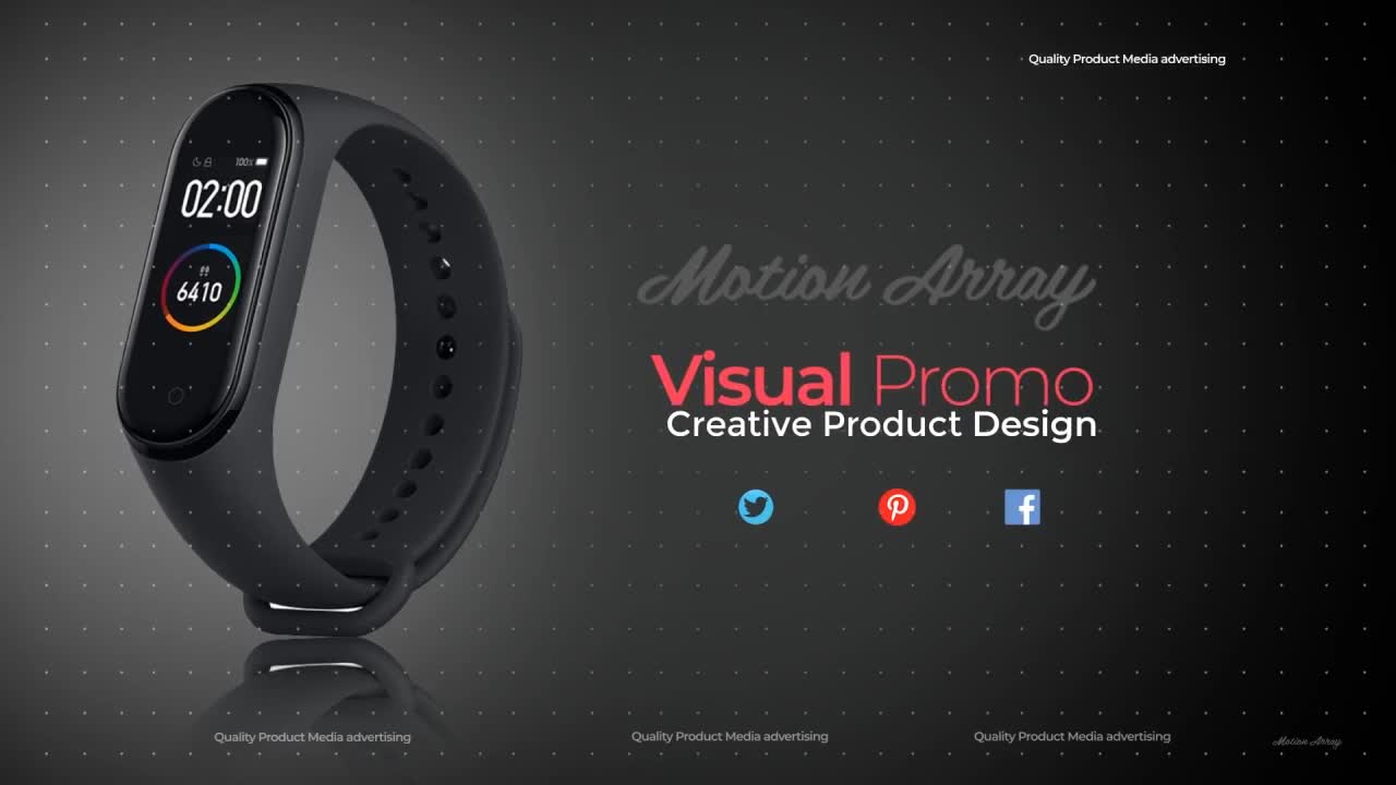 Visual Product Promo After Effects Templates Motion Array