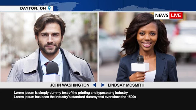 News Graphic Pack 4K Freebies template preview