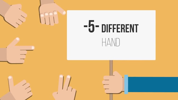 Hands Explainer: After Effects Templates