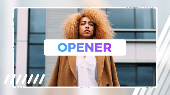 Frame Opener Freebies template preview