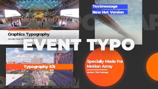 Event Typo / Mini Slides Freebies template preview