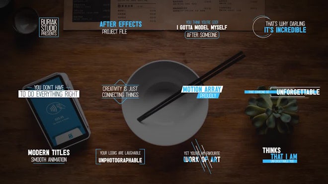 Creative Titles 4k Freebies template preview