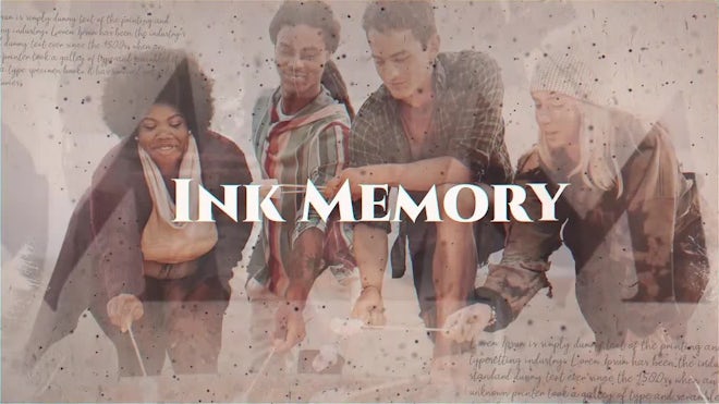 Ink Memory Freebies template preview