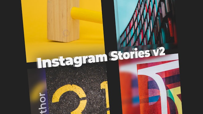 Instagram Stories V2 Freebies template preview