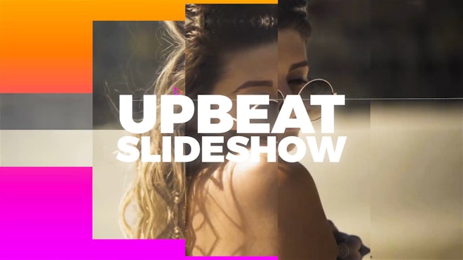 Colorful Upbeat Slideshow Freebies template preview