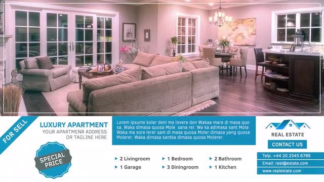 Real Estate Property: Final Cut Pro Templates