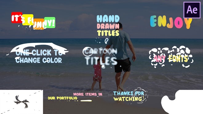Fun Titles Freebies template preview