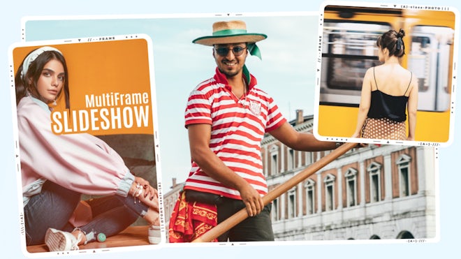 Multi Frame Slideshow Freebies template preview