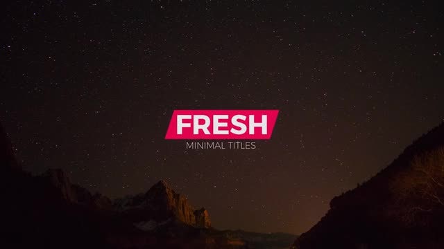 12 Fresh Titles: Premiere Pro Templates