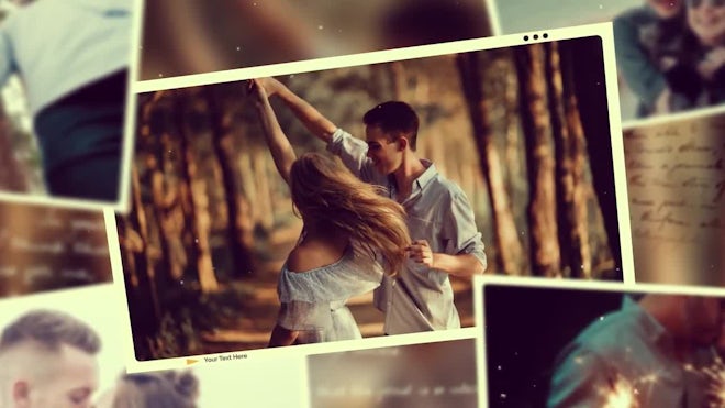 Love Memories Freebies template preview