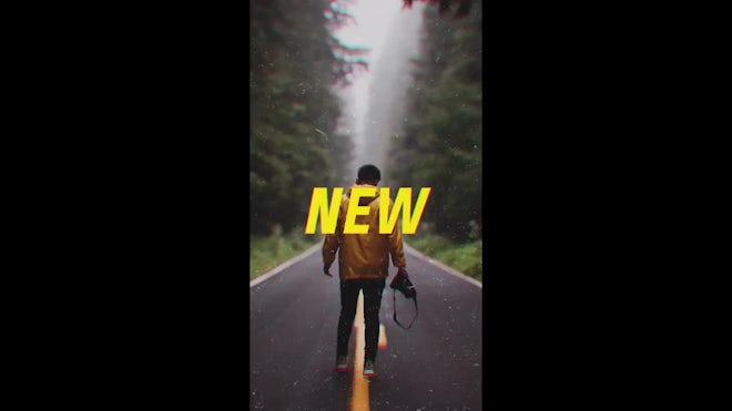 Stylish Slideshow Stories Freebies template preview