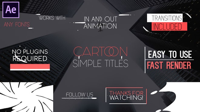 Cartoon Simple Titles Freebies template preview