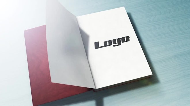 3D Book Logo Freebies template preview