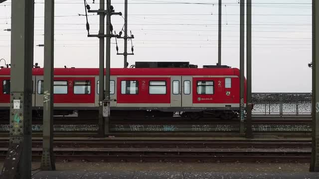 Passing Train: Stock Video
