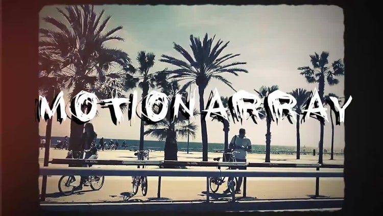 Grunge Opening: After Effects Templates