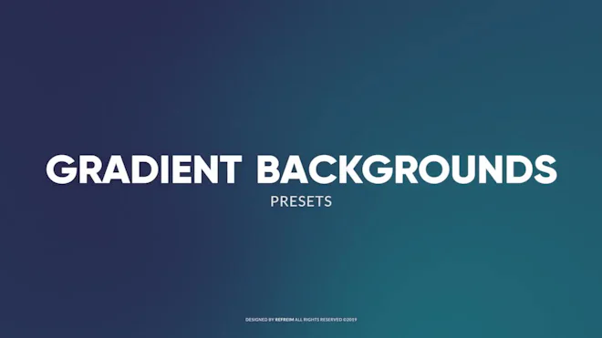 After Effects Presets Backgrounds | Motion Array