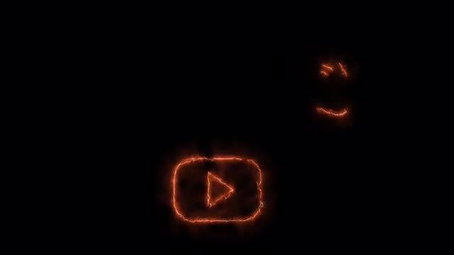 Fire Social Media: Stock Motion Graphics