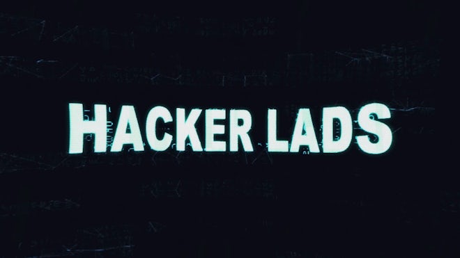 Hacker Lads Title Freebies template preview