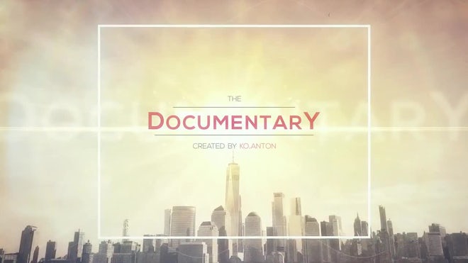 Documentary Intro Freebies template preview