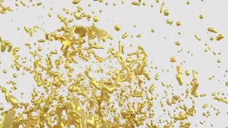 Splash Of Liquid Metal: Motion Graphics