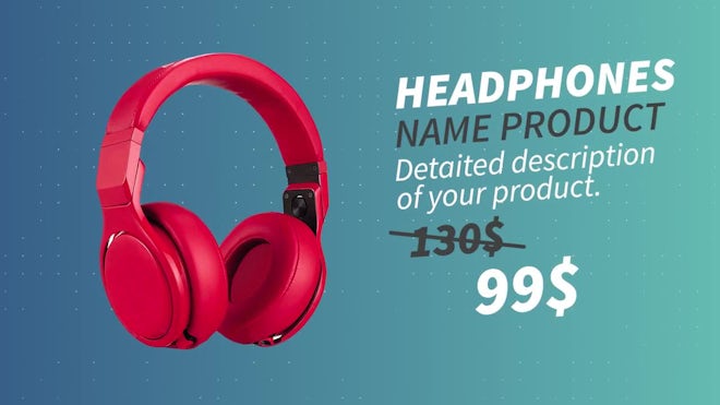 Sale Promo Freebies template preview