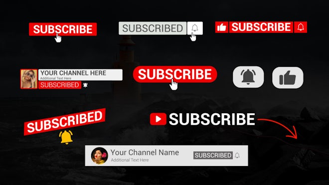 Subscribe Pack Freebies template preview