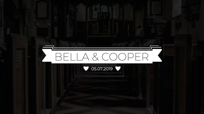 Elegant & Smooth Wedding Titles 4K Freebies template preview