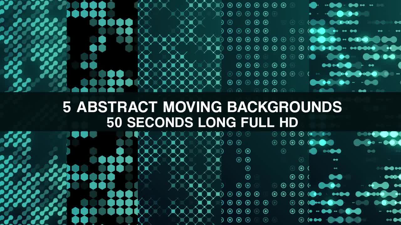 5 Abstract Moving Backgrounds Stock Motion Graphics Motion Array