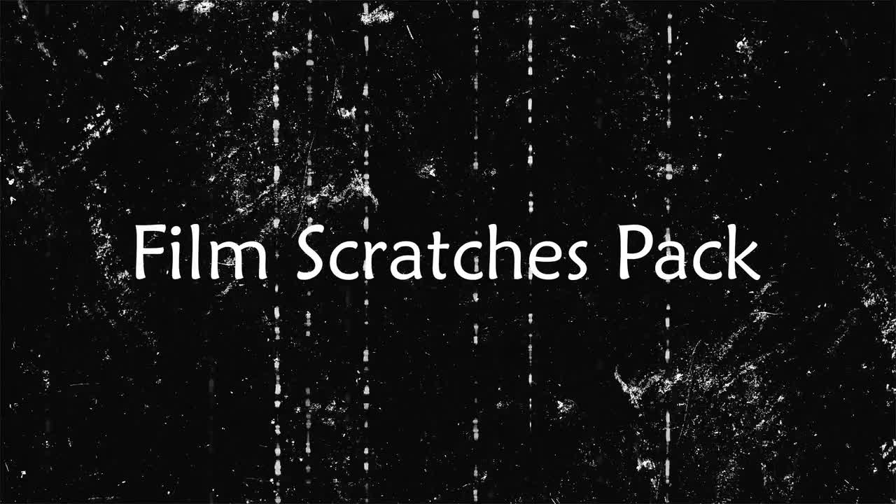 Film Scratches Pack Stock Motion Graphics Motion Array